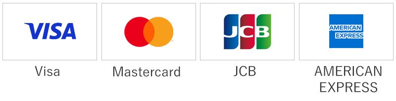 下記カードがご利用いただけます。